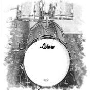 Ludwig Hollywood 1968 Silver Sparkle