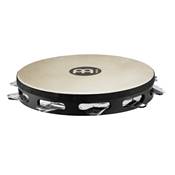 Tambourin bois 10" avec peaux