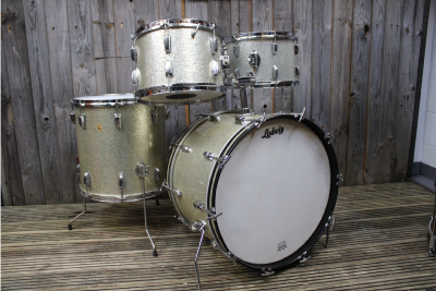 Ludwig Hollywood 1968 Silver Sparkle